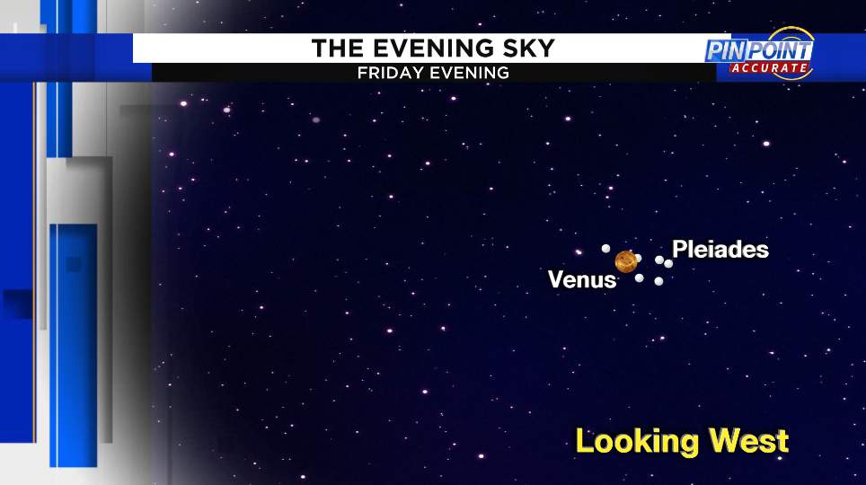 Eyes to the sky: Venus, the Pleiades to put on rare display Friday night