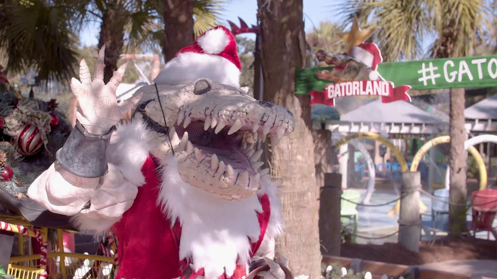 Gatorland takes a bite out of the holidays with all new Christmas event