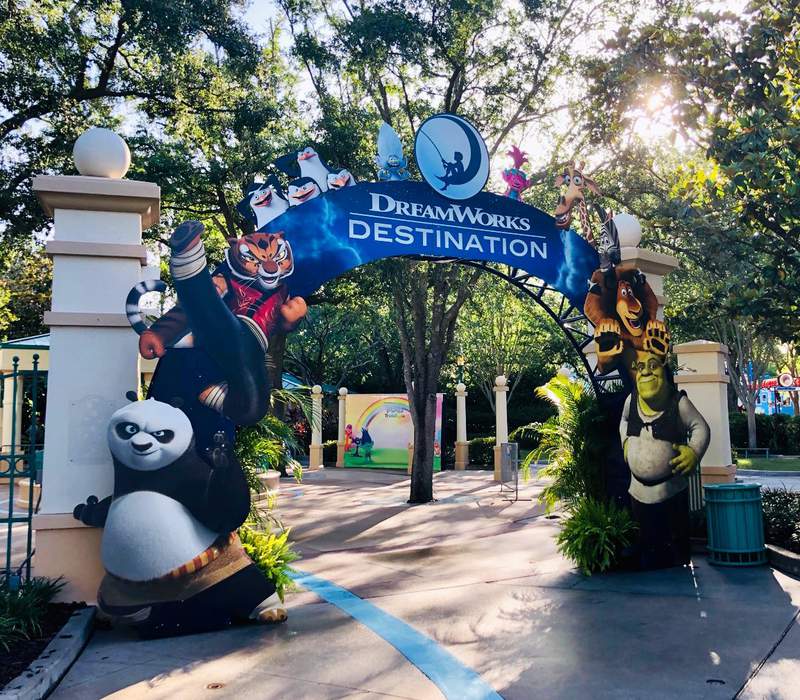 Universal opens DreamWorks Destination character experience