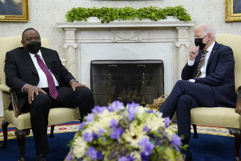 Biden discusses 'transparency' with Kenya president