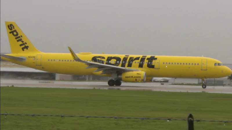 Spirit flight bound for South Florida forced to evacuate after striking bird