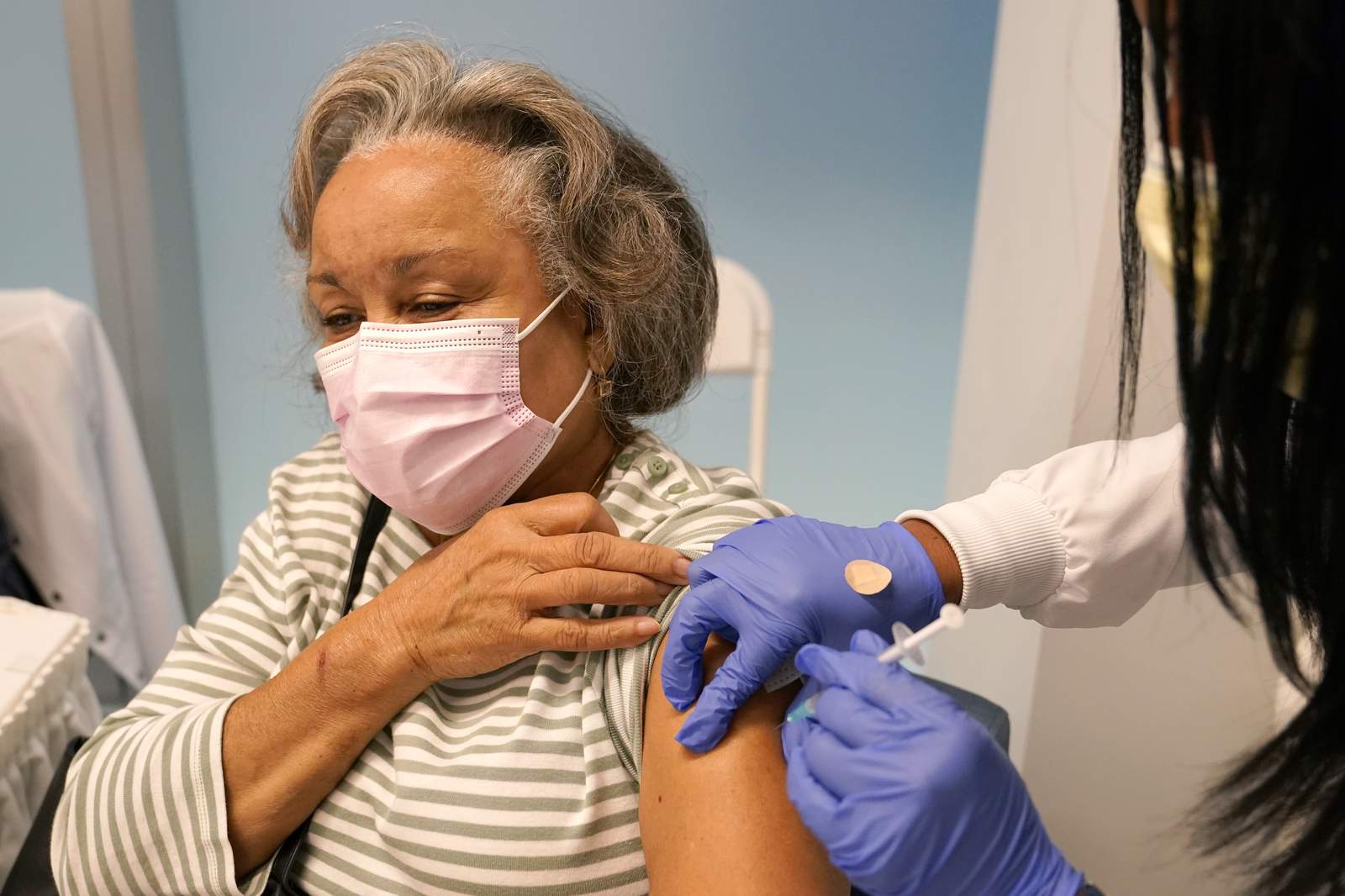 Vaccinating Florida's seniors at Miami's largest hospital