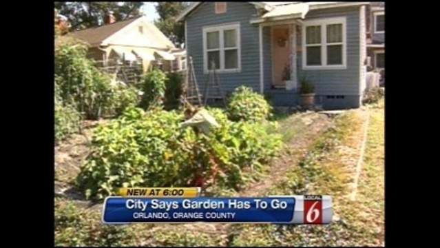 College Park man fights to keep vegetable garden in front yard