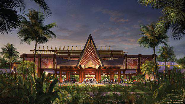 Disney shares first look at Polyneisan Village Resort enhancements