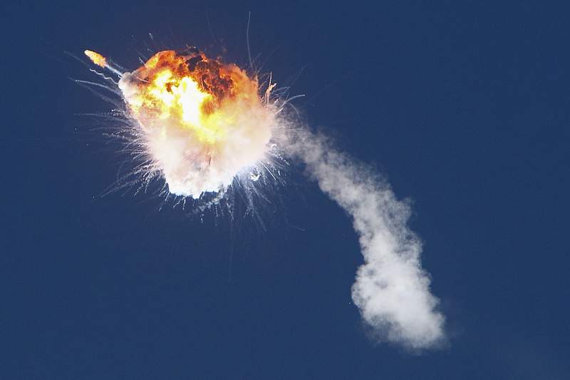 Rocket ‘terminated’ in fiery explosion over Pacific Ocean