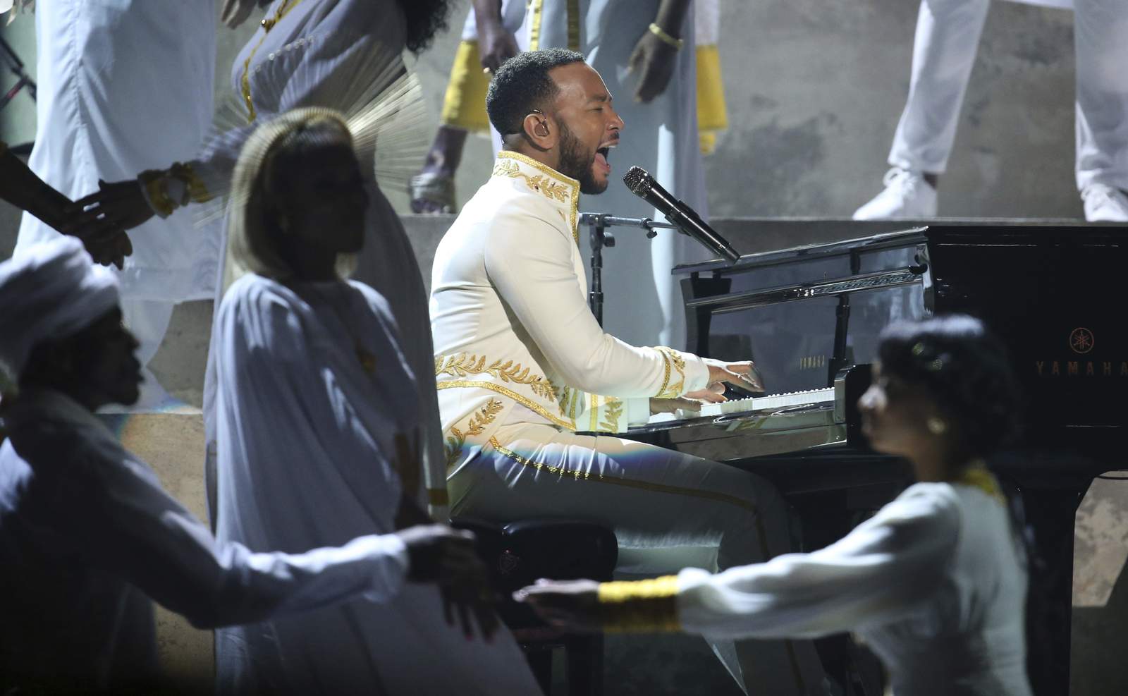 Grammys honor Nipsey Hussle with a soaring performance