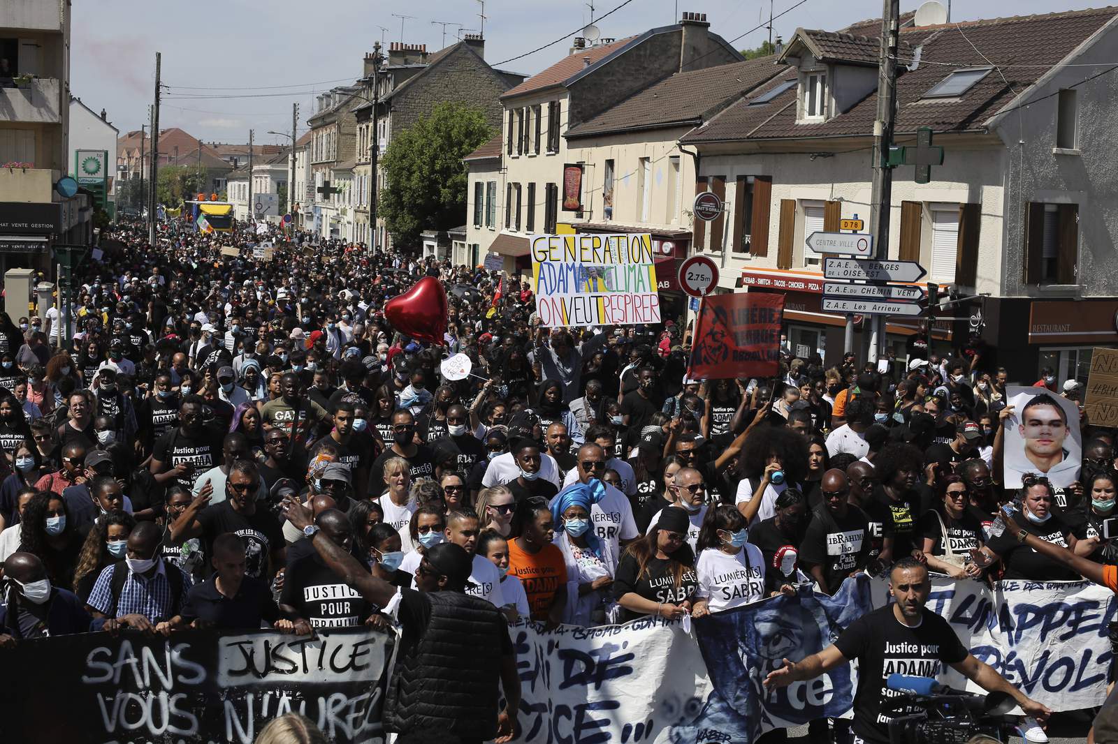 French protesters mark death of Black man in police custody