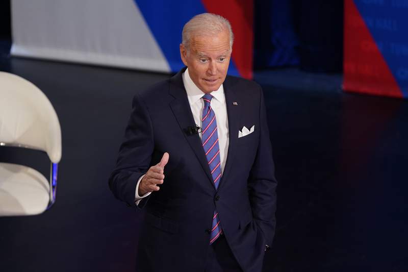 Deal on Biden’s $2T plan edges closer; Harris is `confident’