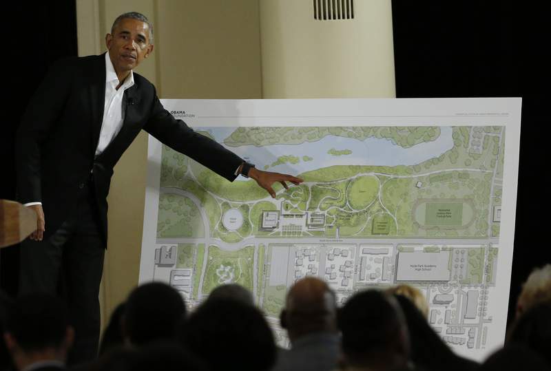 After 5 years, Obamas to break ground on Presidential Center