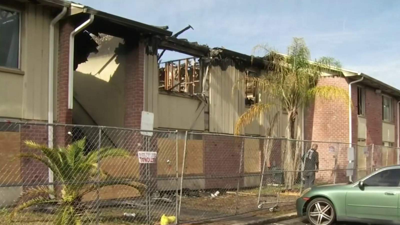 ‘We have nowhere to go:’ Fire at Pine Hills apartment complex leaves residents homeless