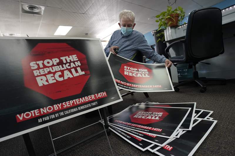 Democrats could change 'weaponized' California recall system