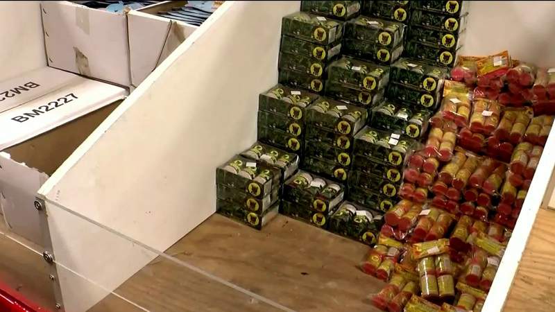 Shipping issues may cause fireworks shortage