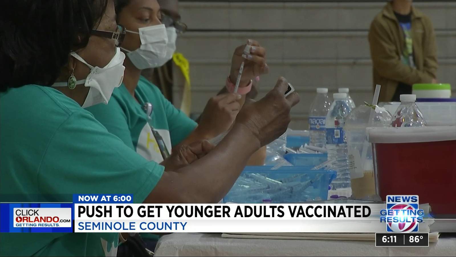 Seminole County offers vaccination event at Winter Springs High School