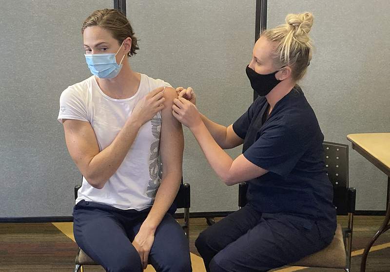 Vaccine a shot in the arm for Campbell’s Olympic preparation