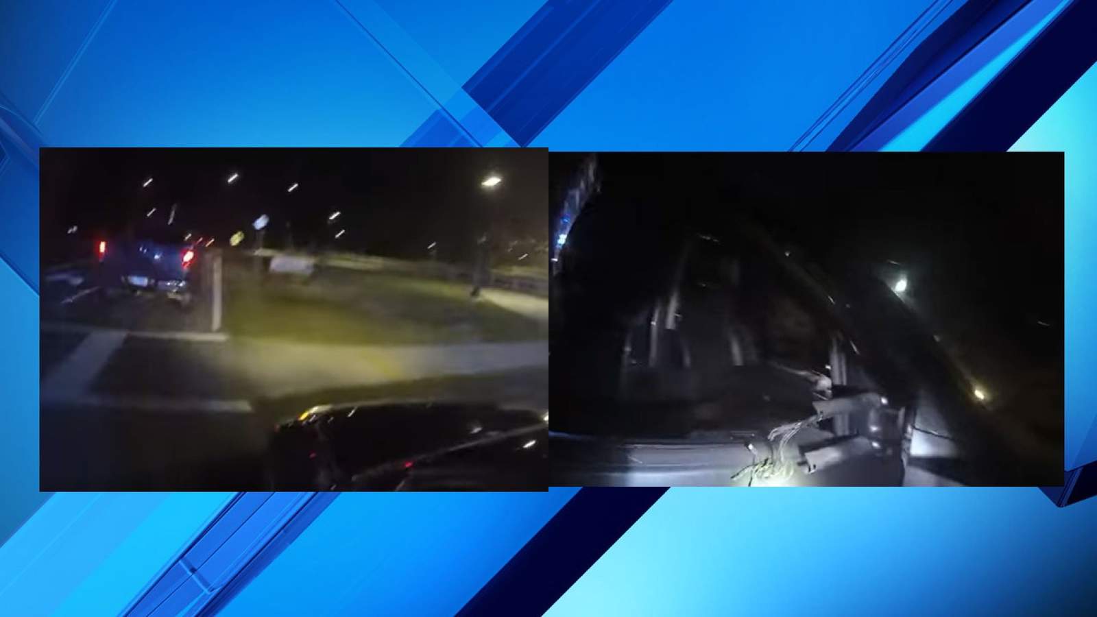 Video: Volusia deputy hit by pickup truck during traffic stop