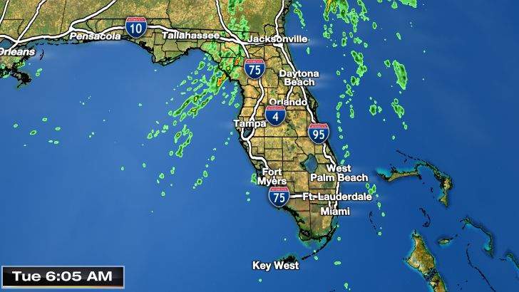 Yes, Fred is bringing tropical moisture to Central Florida