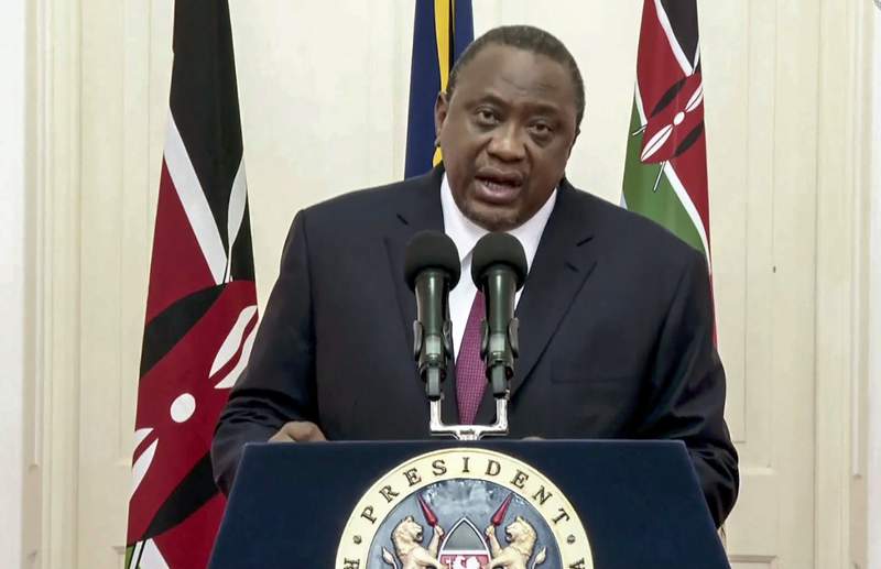 The Latest: Kenya's president outlines his UN priorities