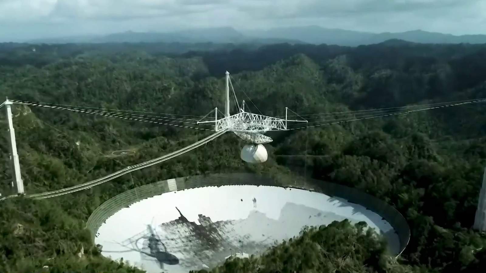 On brink of collapse Arecibo Observatory telescope to be decommissioned
