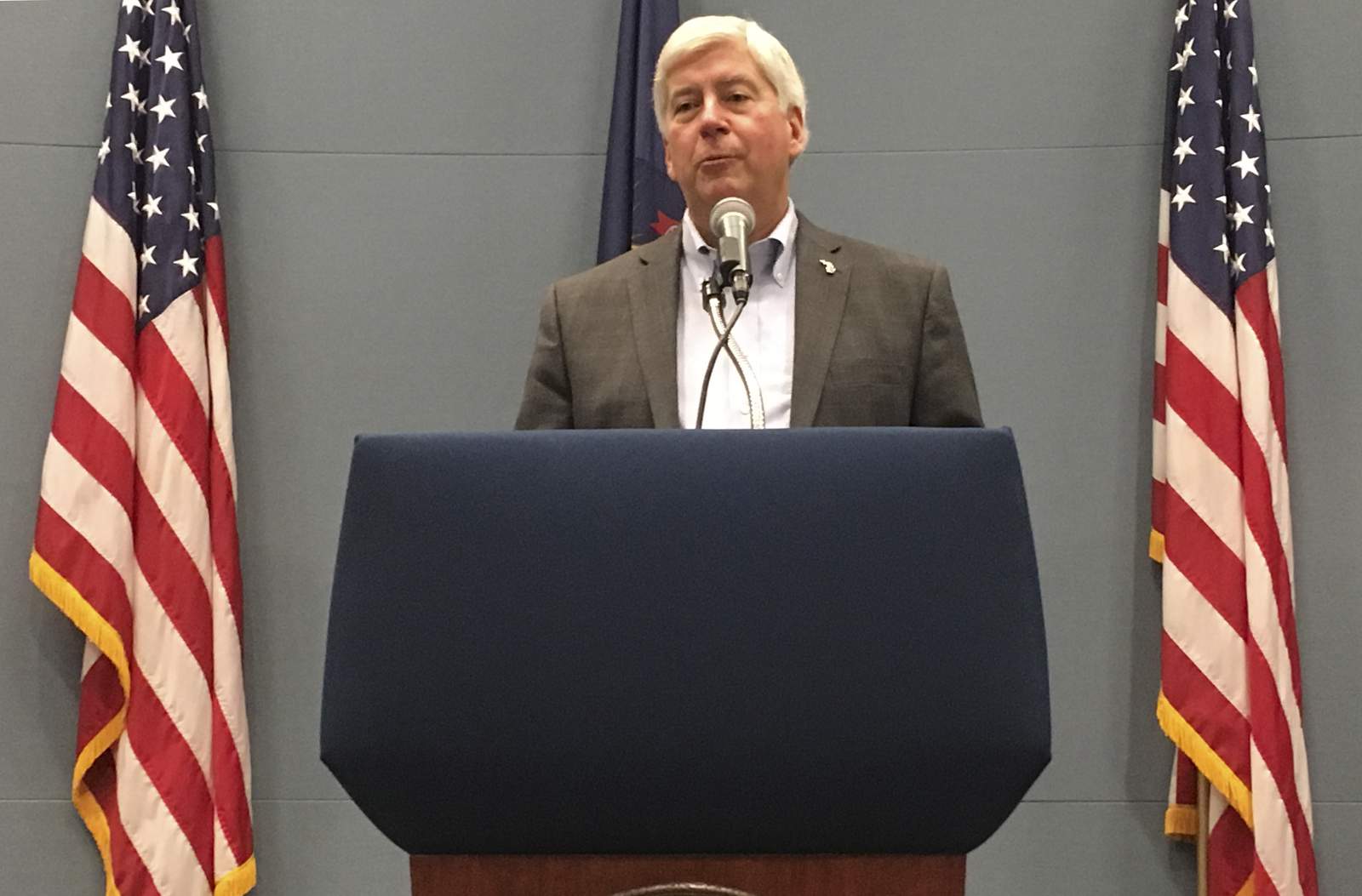 Ex.-Michigan Gov. Snyder charged in Flint water crisis